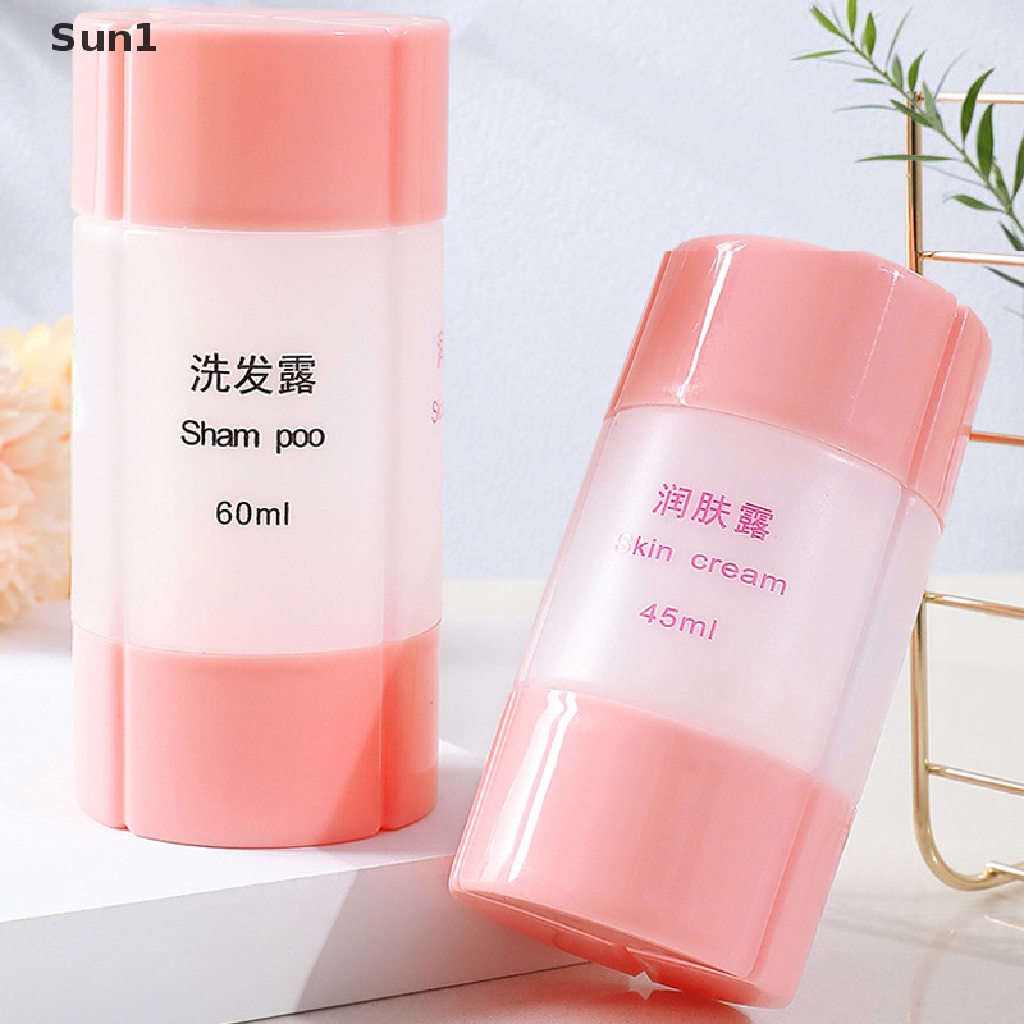 Bộ Chai Chiết Mỹ Phẩm / Dầu Gội / Sữa Tắm 3 Trong 1 Tiện Dụng Khi Đi Du Lịch