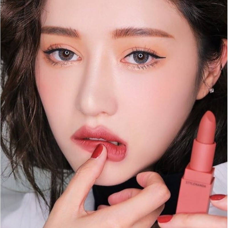 [CHÍNH HÃNG][SẴN] Son Thỏi Lì 3CE Mood Recipe Matte Lip Color Màu Hồng Đất 221 Mellow Flower