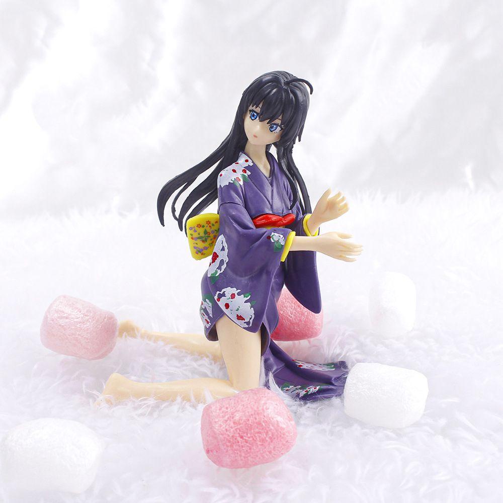 Mô Hình Nhân Vật Yukinoshita Yukino Mặc Kimono Yui Yuigahama PVC Trong My Teen Romantic Comedy SNAFU