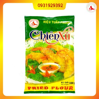 Bột Chiên Xù 3 Màu Tuấn Phương 100g/Gói- thùng lớn 40 gói tiện kiệm(4kg)
