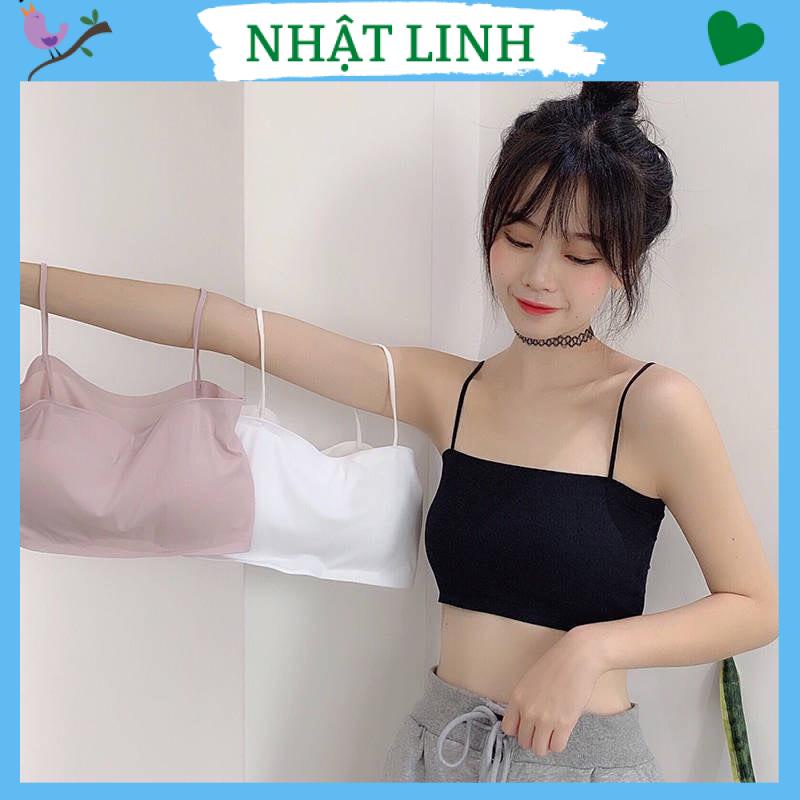Áo lót nữ NHẬT LINH áo bra quây ngang có dây đúc su chất mềm mịn thoáng mát