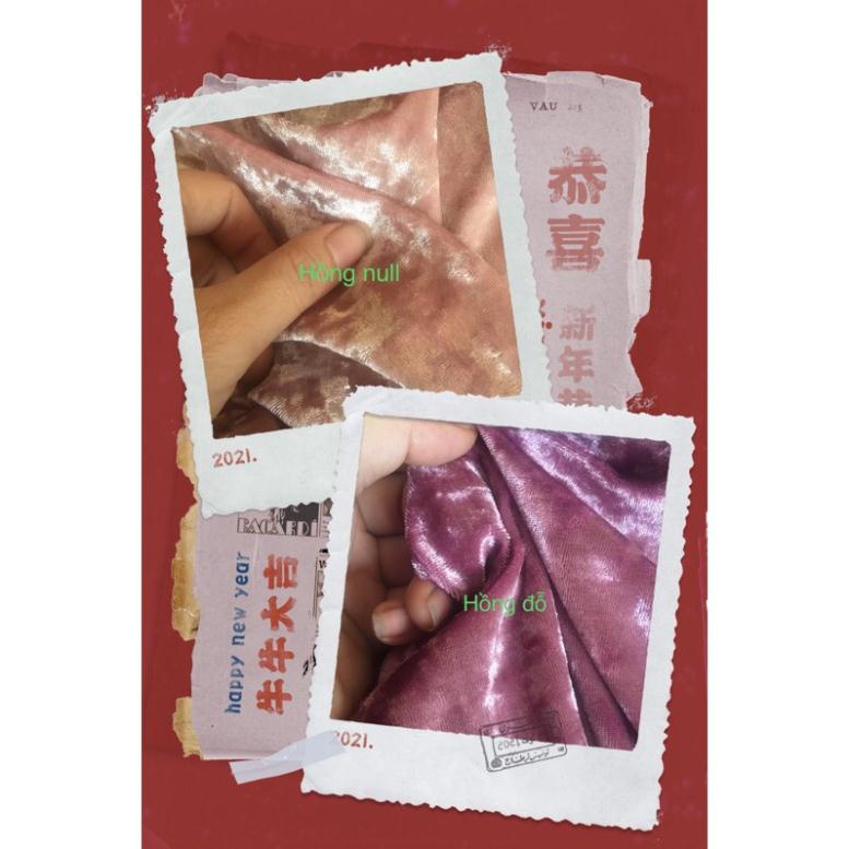 Váy sườn xám nhung nhám