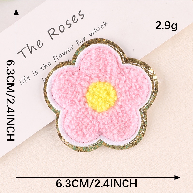 Miếng Dán Trang Trí Quần Áo Thêu Hình Hoa Hướng Dương Xinh Xắn