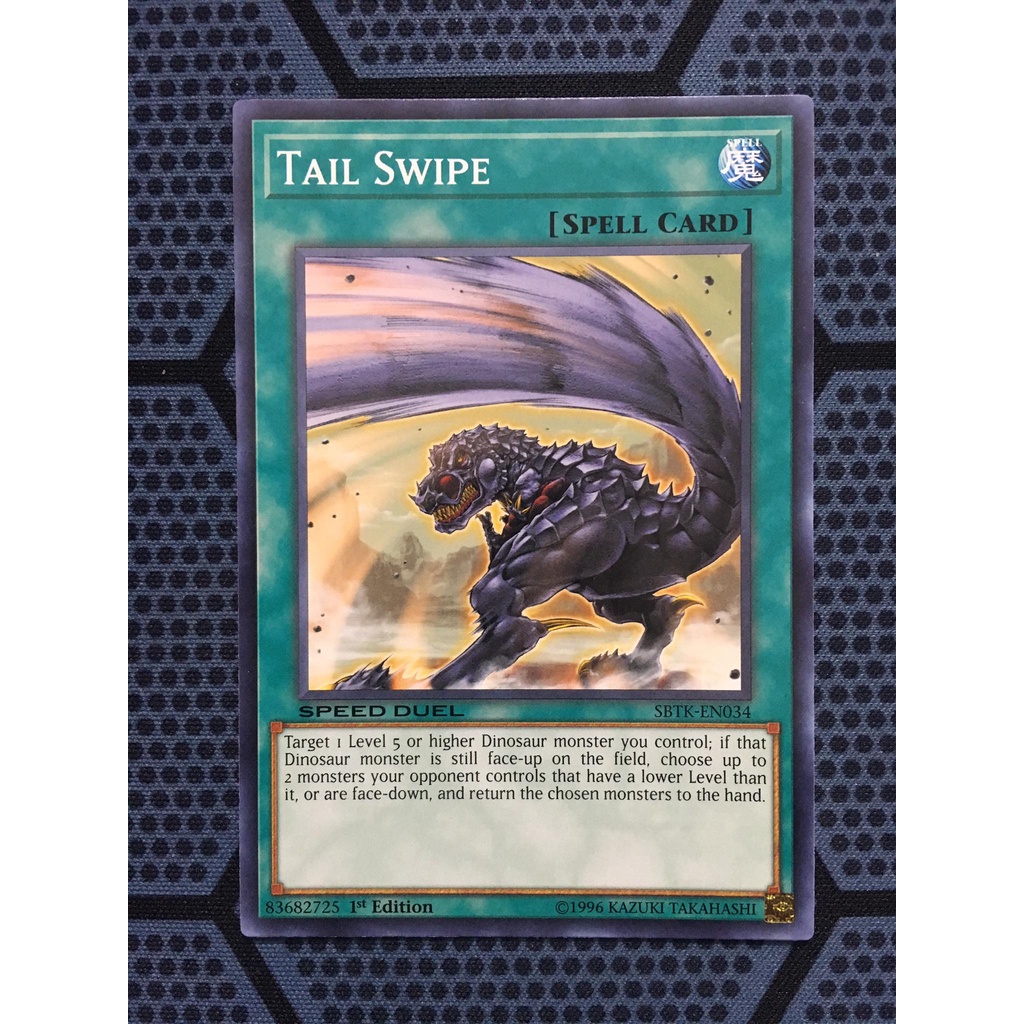 Bài yugioh speed duel - Tail Swipe - SBTK-EN034 - Common 1st Edition