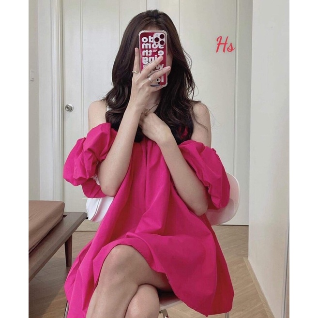 Áo baby trễ vai nhiều màu HS6