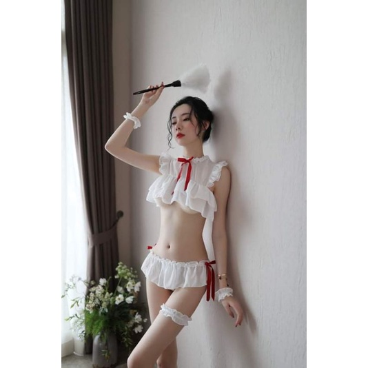 [BIGSIZE_70KG]_Set cosplay tiểu thư xinh xắn sexy