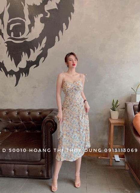 MAXI HAI DÂY HOA NHÍ