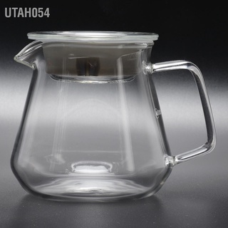 [Hàng HOT] Bình Đựng Cà Phê Thuỷ Tinh V60 300ml - 500ml【Utah054】