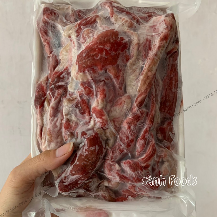 Dẻ sườn bò sốt vang -không mạ đá- ship hỏa tốc