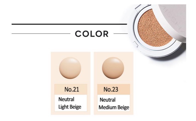 Phấn Nước Missha Magic Cushion Cover Lasting Mẫu Mới