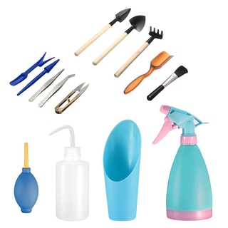 Bộ 21 món dụng cụ làm vườn trồng cây sen đá xương rồng