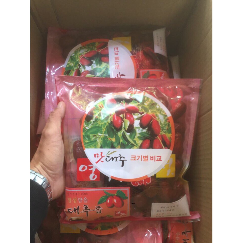 Táo đỏ khô Jujube Hàn Quốc 500gr | BigBuy360 - bigbuy360.vn