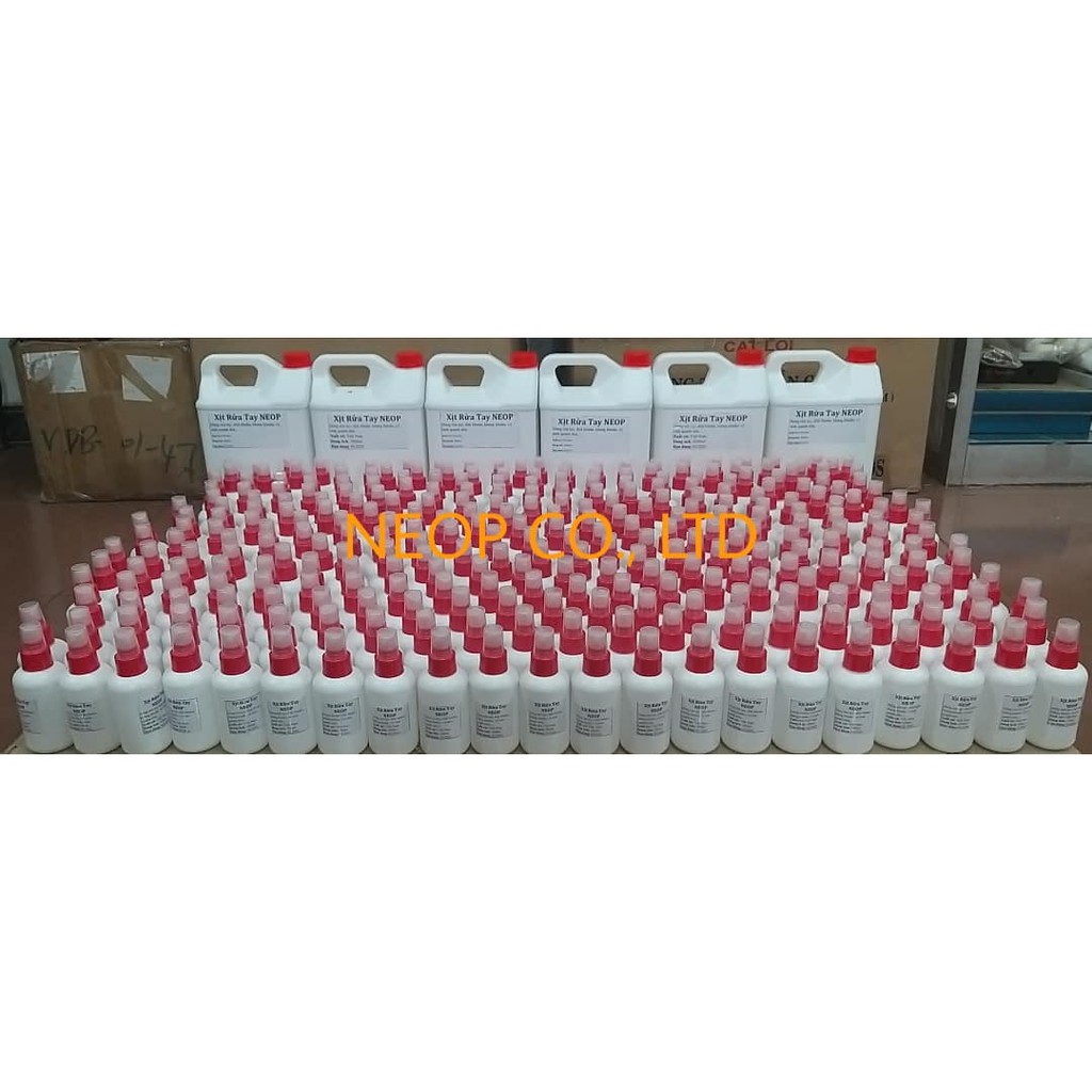 Xịt Rửa Tay Khô NEOP 100ml - Diệt Khuẩn - Kháng Khuẩn