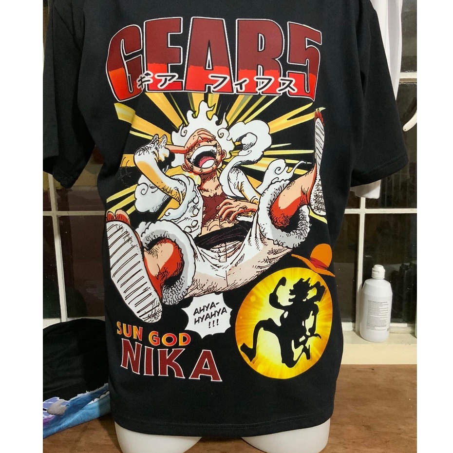 Áo One Piece Luffy Gear 5, Áo Anime Đảo Hải Tặc siêu chất, giá tốt nhất