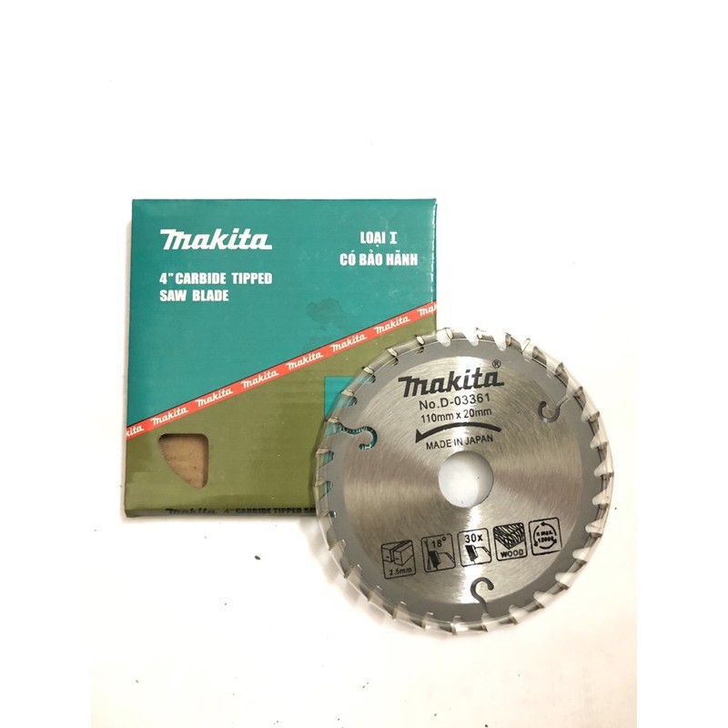 Lưỡi cắt gỗ Makita 110mmx 20mm