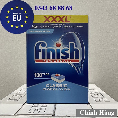 Viên rửa bát Finish Classic