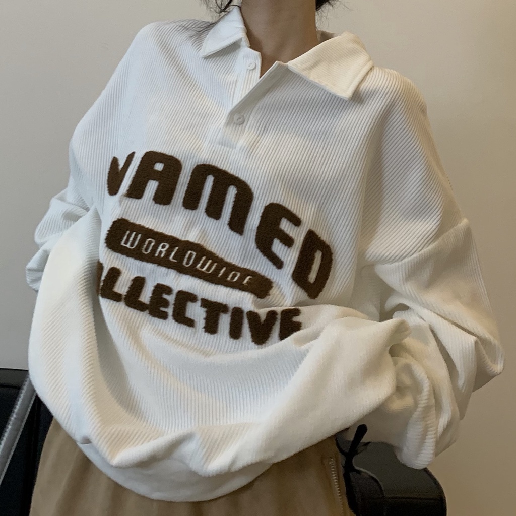 Áo dáng rộng phong cách thời trang hàn quốc dành cho nữ