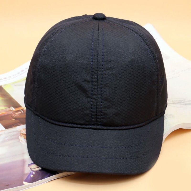 Mũ Lưỡi Trai Ngắn Vành Che Nắng Thoáng Khí Nhanh Khô Thời Trang Mùa Hè Cho Nam Và Nữ