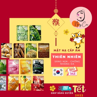 [Chính hãng] Mặt nạ chiết xuất thiên nhiên 3W Clinic Fresh Mask Sheet 23ml [nhiều mùi]