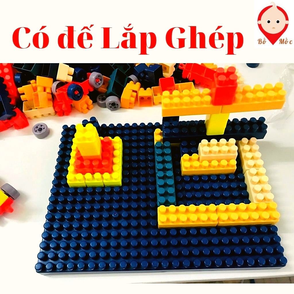 Đồ Chơi Ghép Hình Lego LEGO BUILDING BLOCK PARK-  Xếp Hình Giúp Bé Thông Minh, Tư Duy Sáng Tạo - Shop Bố Mốc