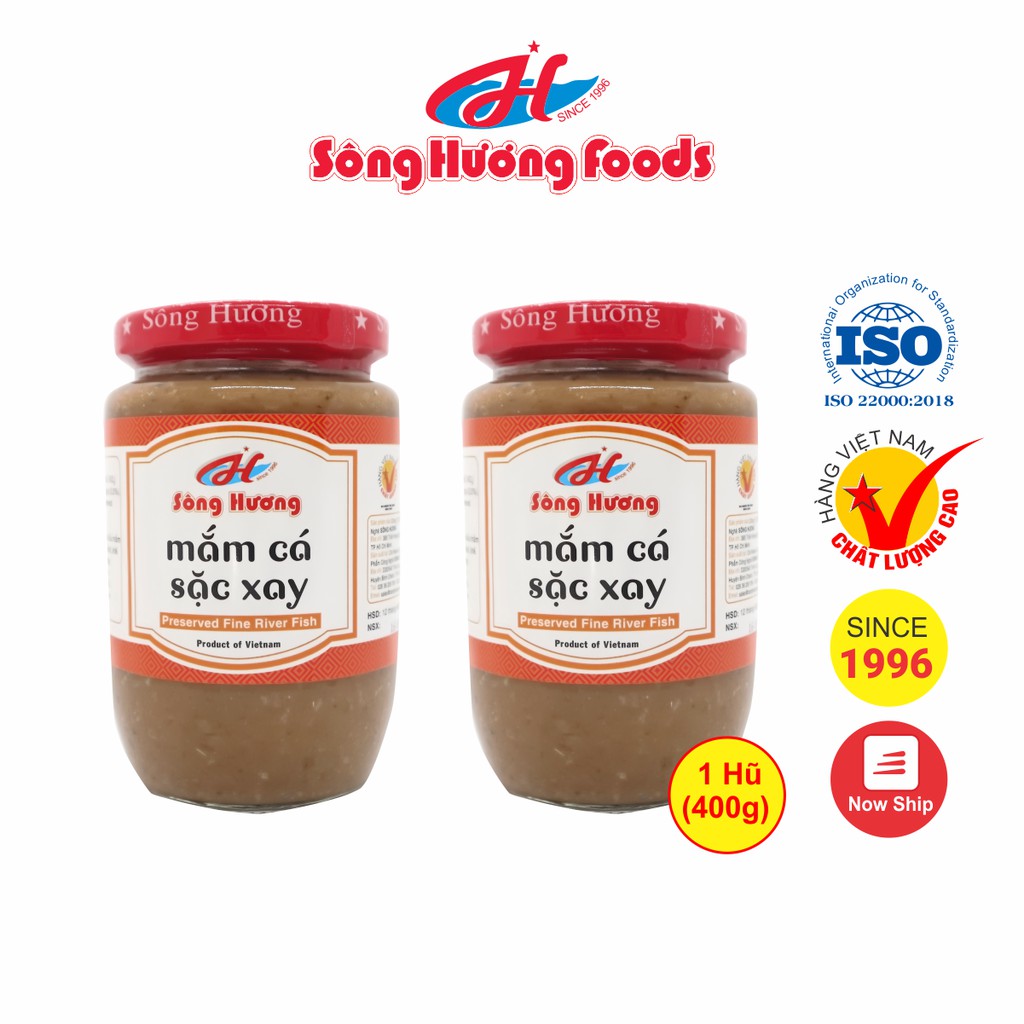 2 Hũ Mắm Cá Sặc Xay Sông Hương Foods Hũ 400gNấu lẩu mắm , Chưng trứng , ăn kèm cơm , bún  | BigBuy360 - bigbuy360.vn