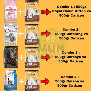 Thức ăn hạt Catizen + Royal Canin kitten , Catizen + Catsrang , Catizen + Catseye , Catizen + Catson 1kg