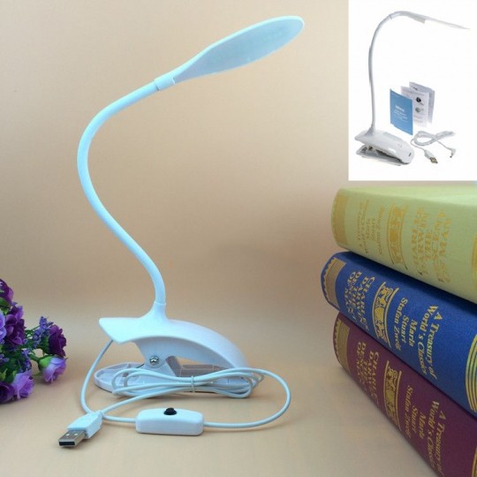 (CỰC RẺ - CỰC ĐẸP) Đèn Kẹp Bàn Và Để Bàn MH-007 Tiện Lợi Nguồn Cổng USB