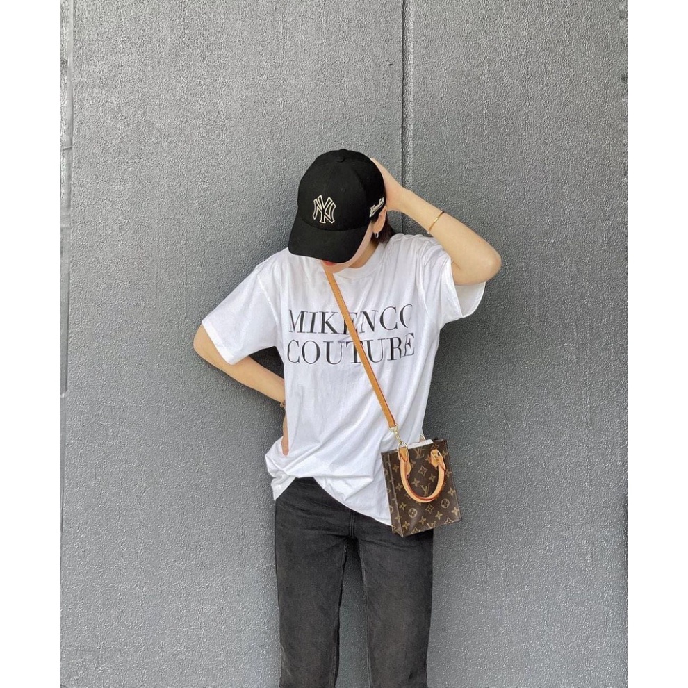 Áo phông ngắn tay unisex MIKENCO loang Couture