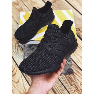 Giày Ultra Boost 4.0 Triple Black Boost ép cao cấp