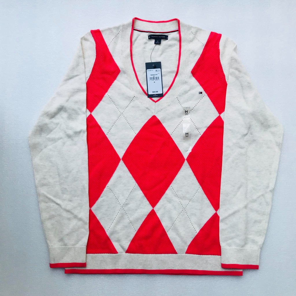 ÁO THUN LEN TAY DÀI NỮ TOMMY HILFIGER SIZE M