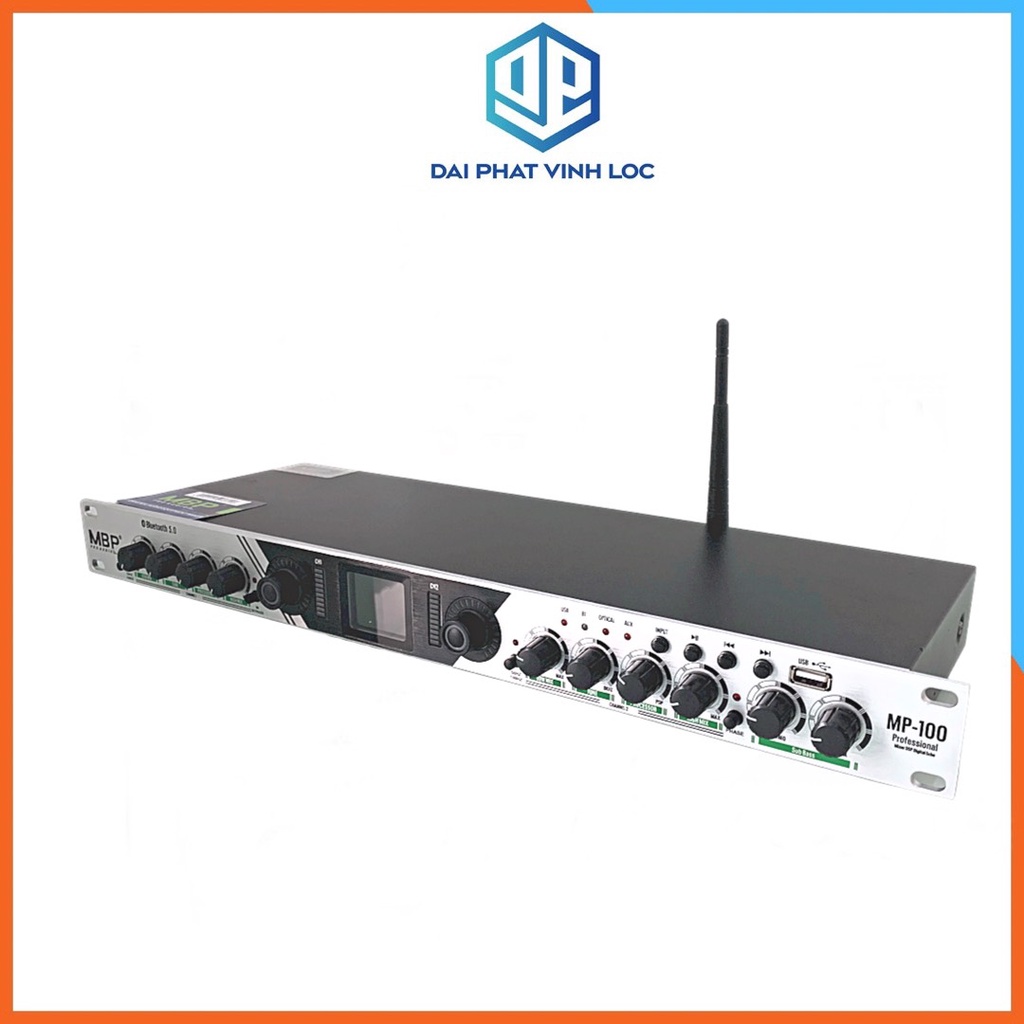 Máy Nâng Tiếng MBP MP-100 Hàng Chất Lượng Loại 1 Kết Nối Bluetooth Cổng Quang Cải Thiện Âm Thanh Hát Karaoke Gia Đình