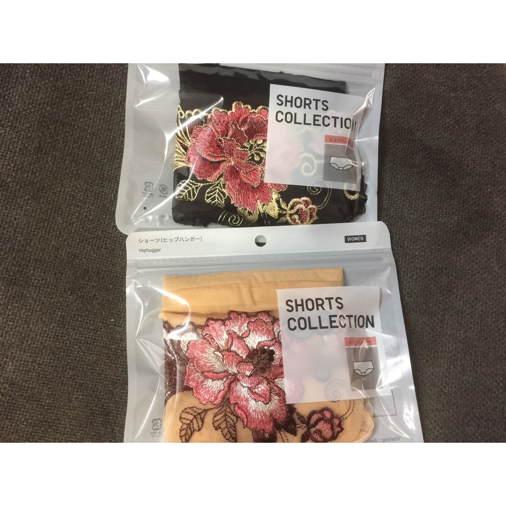 Bộ 4 quần lót nữ ren thêu hoa hồng- Quần lót xuyên thấu đầy cám dỗ XUẤT NHẬT MỖI QUẦN 1 TÚI ZIP | WebRaoVat - webraovat.net.vn