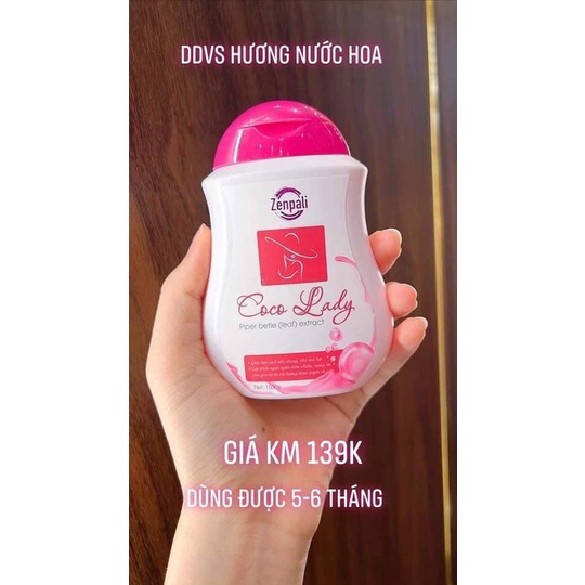 Dung dịch vệ sinh COCO LADY zenpali 150ml, dung dịch vệ sinh phụ nữ Coco Lady