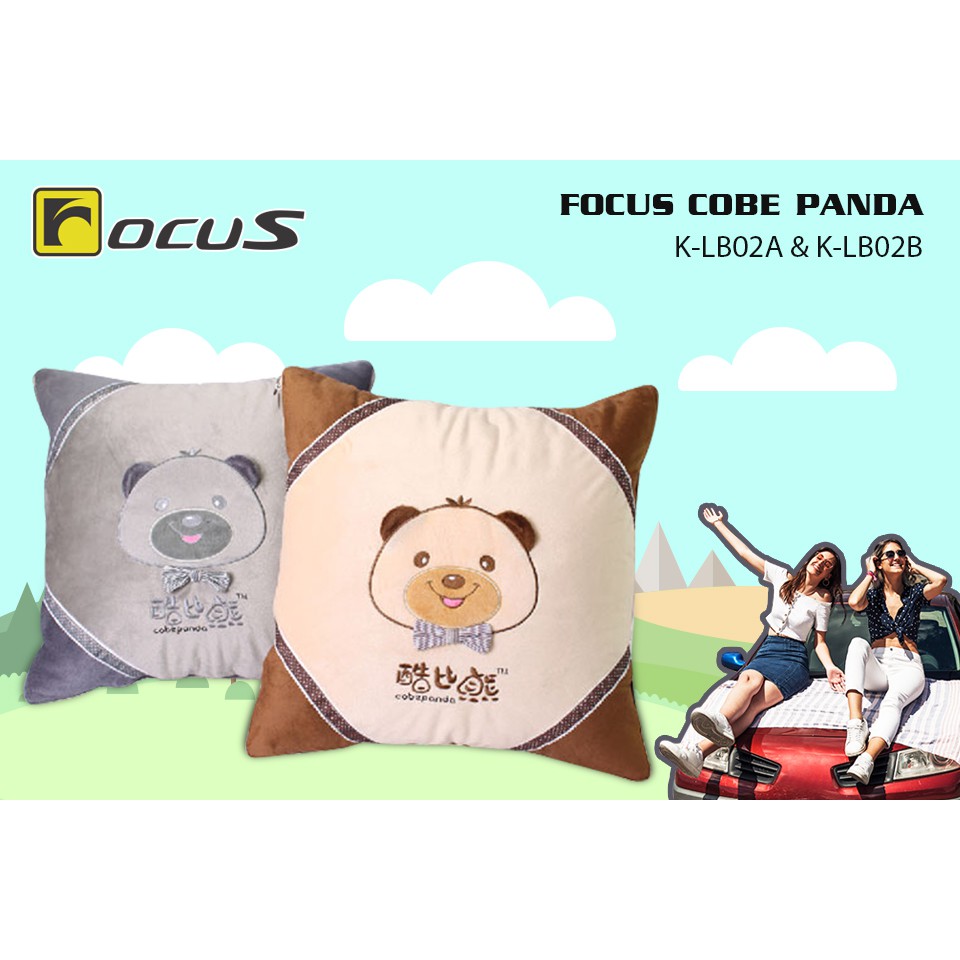 [Mã BMBAU50 giảm 10% đơn 99k] Tựa Lưng Đa Năng CIND Focus Cobe Panda KLB02B Màu Xám Nhập Khẩu Chính Hãng