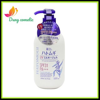Sữa dưỡng thể chống nắng hatomogi