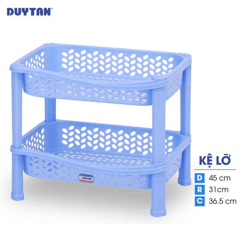 Kệ Nhựa Duy Tân size lỡ loại 2 ngăn - No.26931