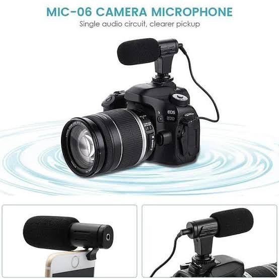 Micro Mamen Mc-06 Shotgun Cho Điện Thoại Thông Minh Và Camera Youtube