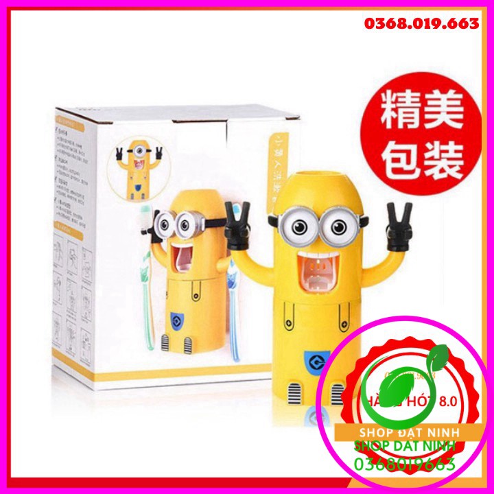 BỘ NHẢ KEM ĐÁNH RĂNG MINION