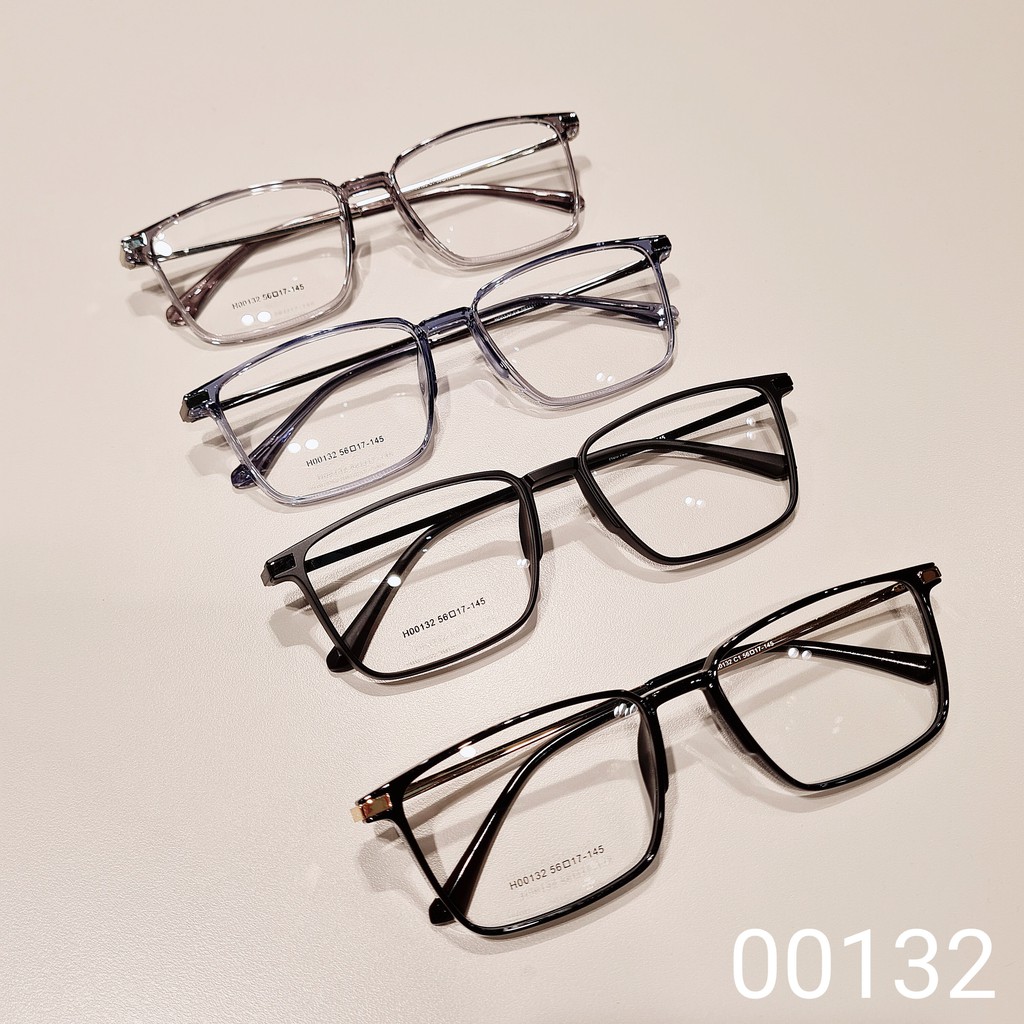 Gọng kính cận nam nữ LILYEYEWEAR mắt vuông kim loại gọng mảnh màu sắc thời trang 00132 | BigBuy360 - bigbuy360.vn