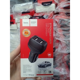 Tẩu ô tô xạc 2 cổng usb hoco z36
