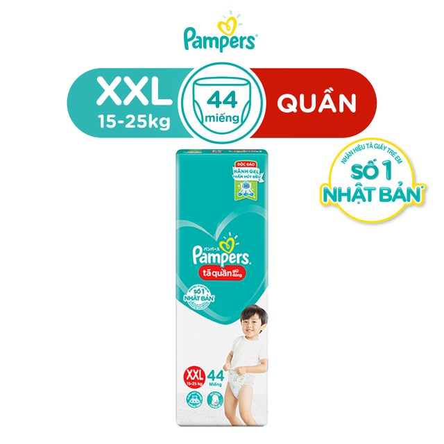 Tã Quần/ Bỉm Quần Pampers XXL44 - XL 48 Miếng