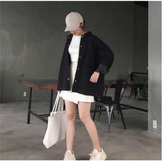 Áo Khoác Kaki Pun Basic