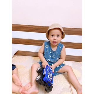 Set bộ ba lỗ cho bé trai