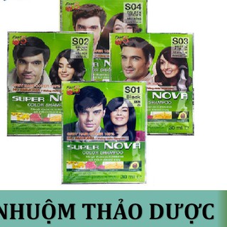 Dầu Gội Nhuộm Thảo Dược Dcash Super Nova
