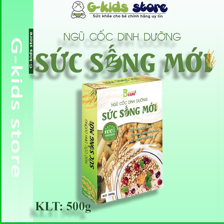 Bột ngũ cốc dinh dưỡng cho bé tăng đề kháng bảo vệ sức khỏe trẻ em G.Kids