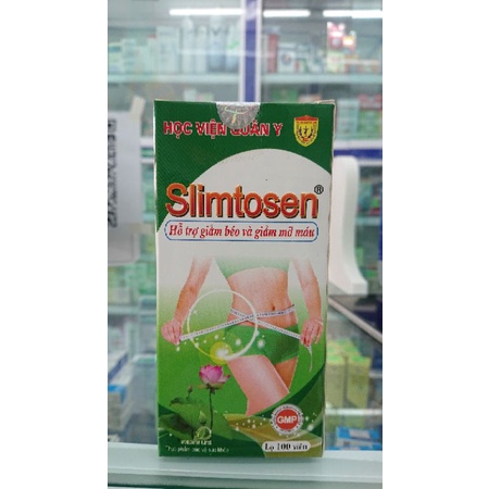 Bộ sản phẩm giảm béo SLIMTOSEN học viện quân y