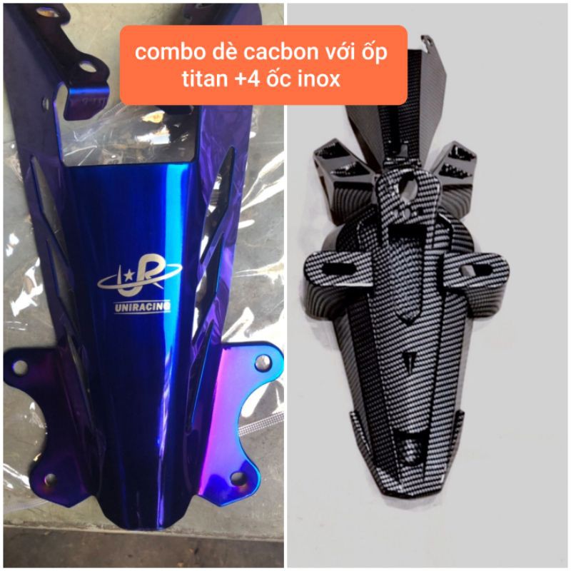 ĐUÔI DÈ SAU EXCITER 150 KIỂU INDO VÀ ỐP TITAN