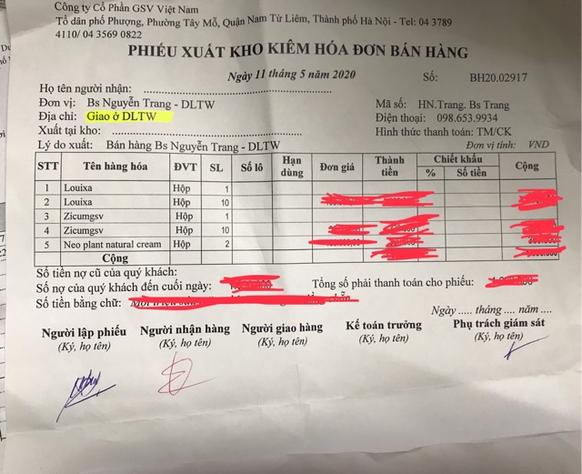 Viên uống chống lão hoá, điều hoà nội tiết, đẹp da GSV Louixa - hộp 60 viên