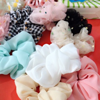 100 Dây buộc tóc srunchies