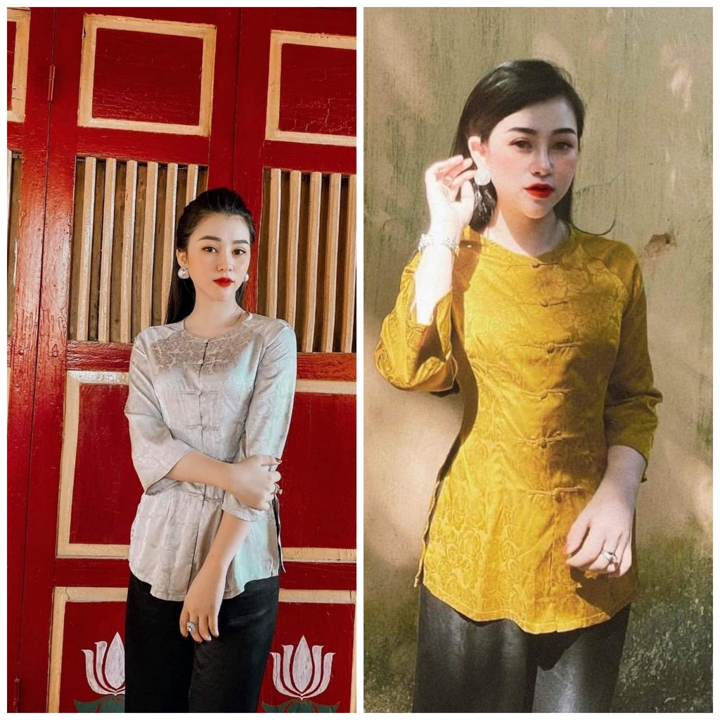 B&Agrave; BA GẤM N&Uacute;T KIỂU H&Igrave;NH THẬT TỰ CHỤP